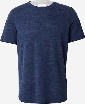 s.Oliver Tričko - Modrá: predná strana