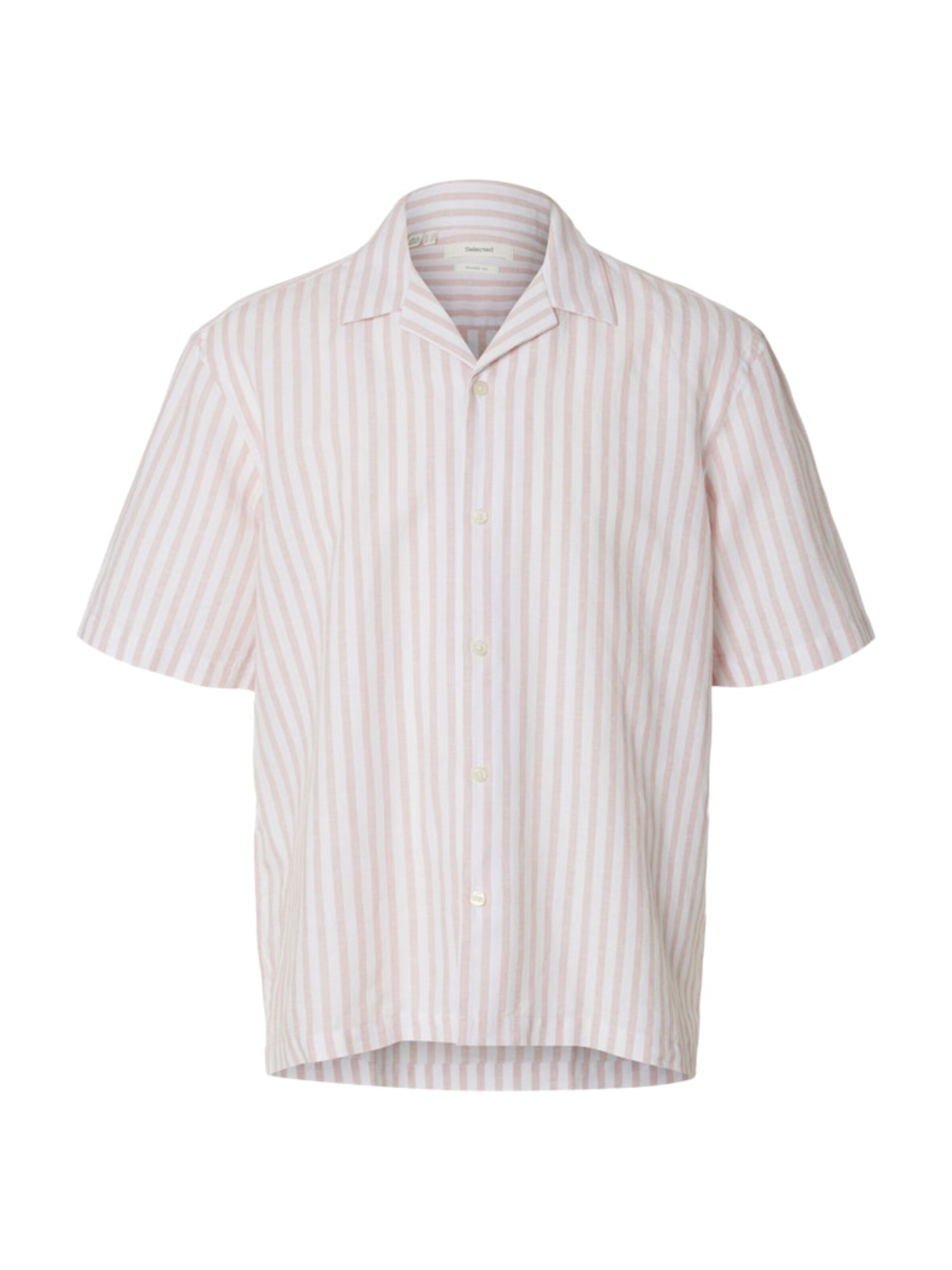 SELECTED Рубашка 'SLHClay' в Ярко-розовый: спереди