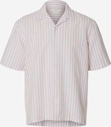 SELECTED Рубашка 'SLHClay' в Ярко-розовый: спереди