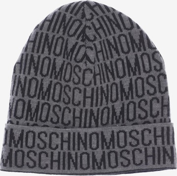 MOSCHINO Hut oder Mütze One Size in Grau: predná strana