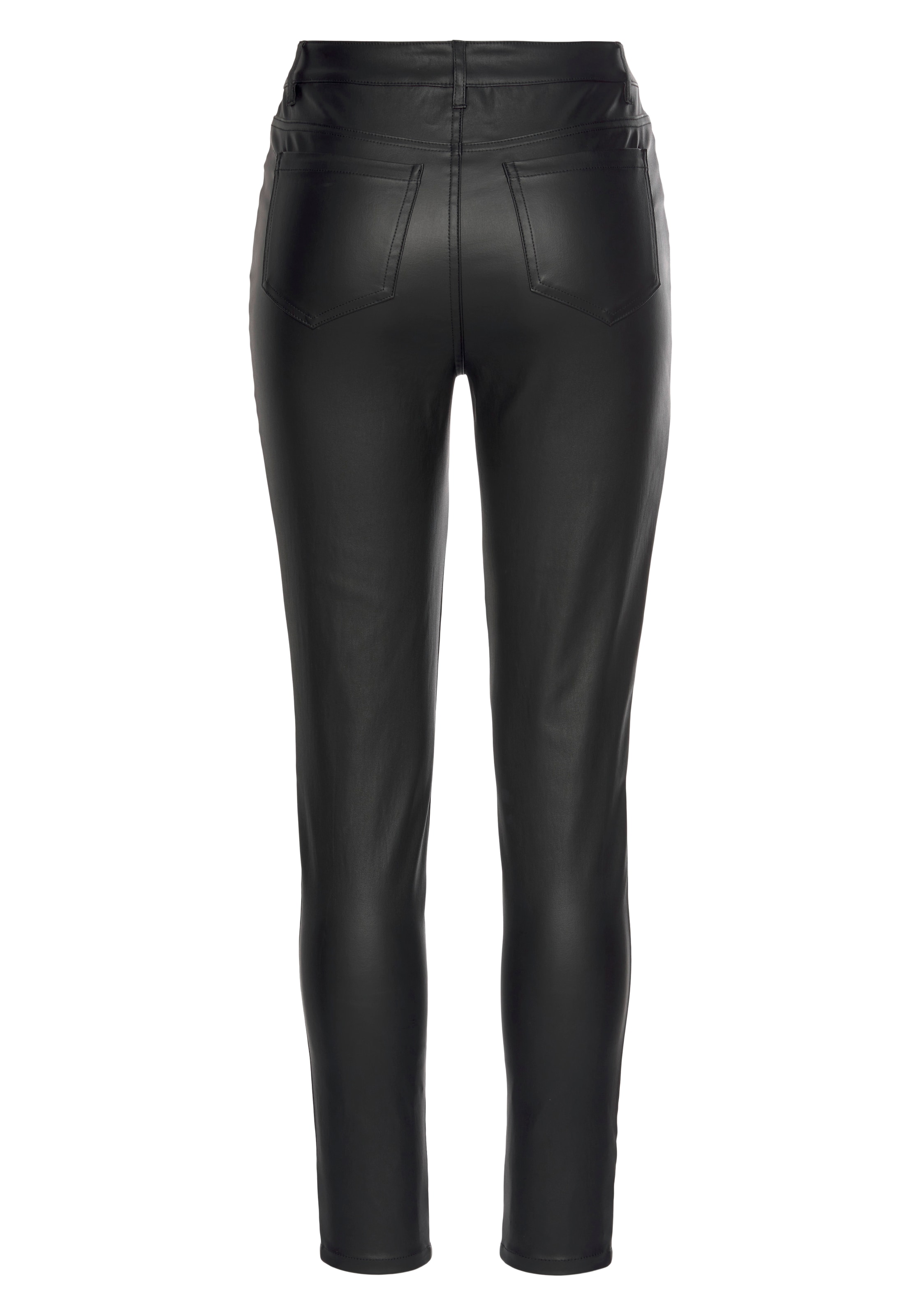 LASCANASkinny Hlače - crna boja