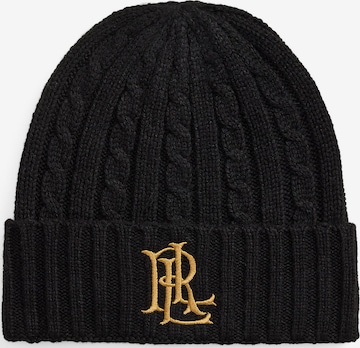 Lauren Ralph Lauren Beanie in Black: front