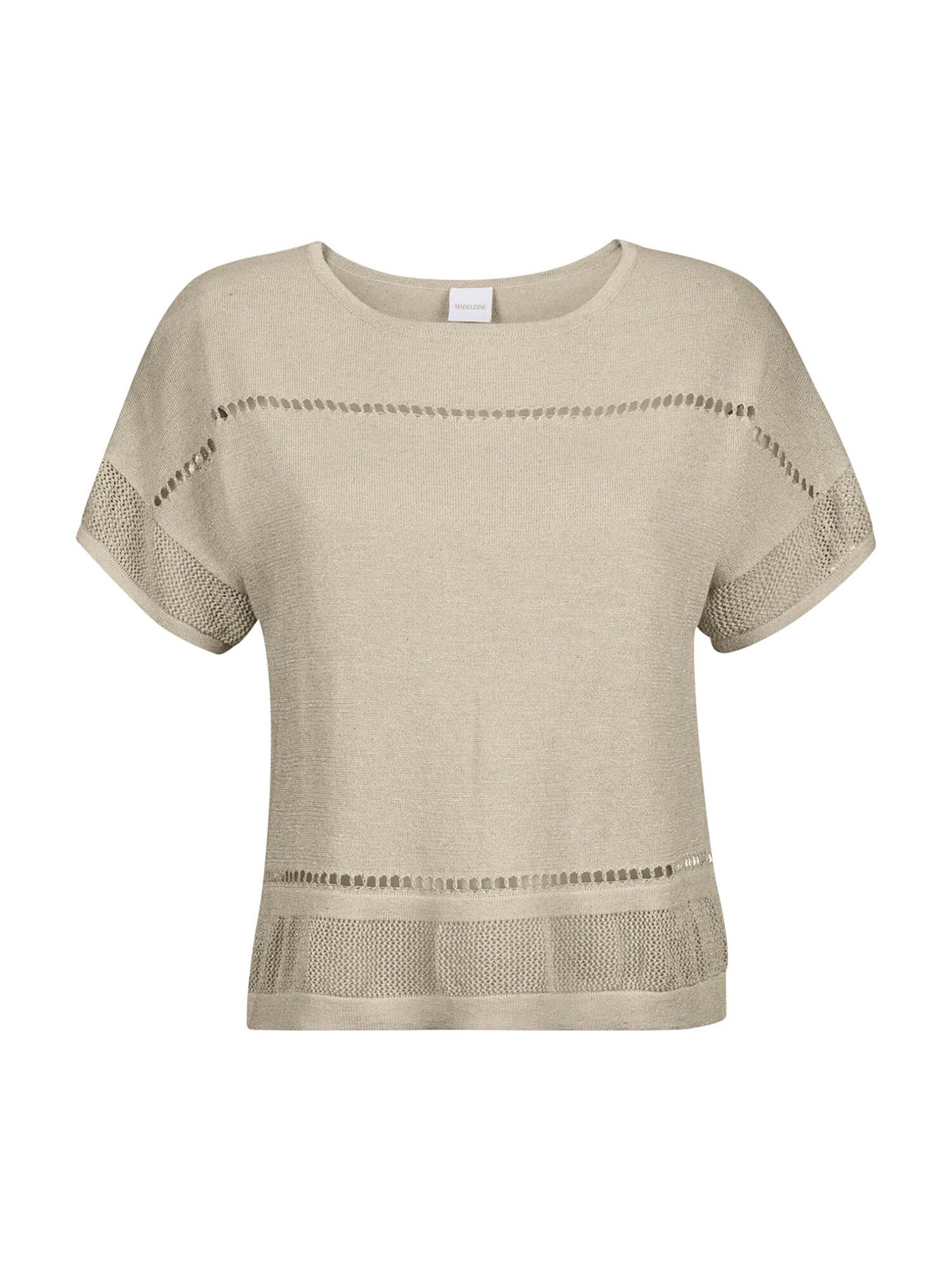 Pull-over MADELEINE en gris : devant