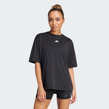 ADIDAS PERFORMANCE Performance Shirt 'One Rep At A Time' in Black