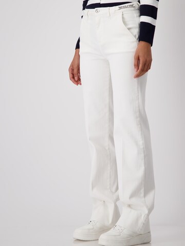 monari - regular Pantalón en blanco