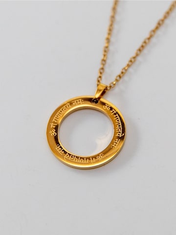 Divasya Necklace 'Ganesha Mantra' in Gold