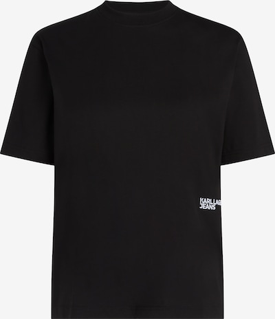 KARL LAGERFELD JEANS T-Shirt in schwarz / weiß, Produktansicht