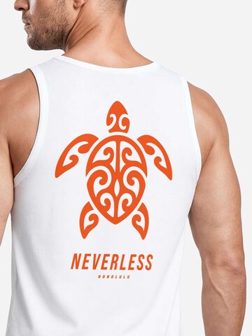 Neverless Shirt 'Honolulu Turtel' in White