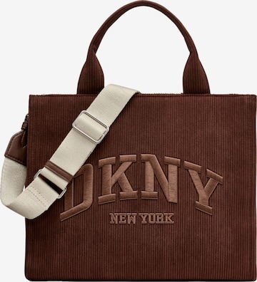 DKNY Shoulder bag 'HADLEE MD' in Brown: front