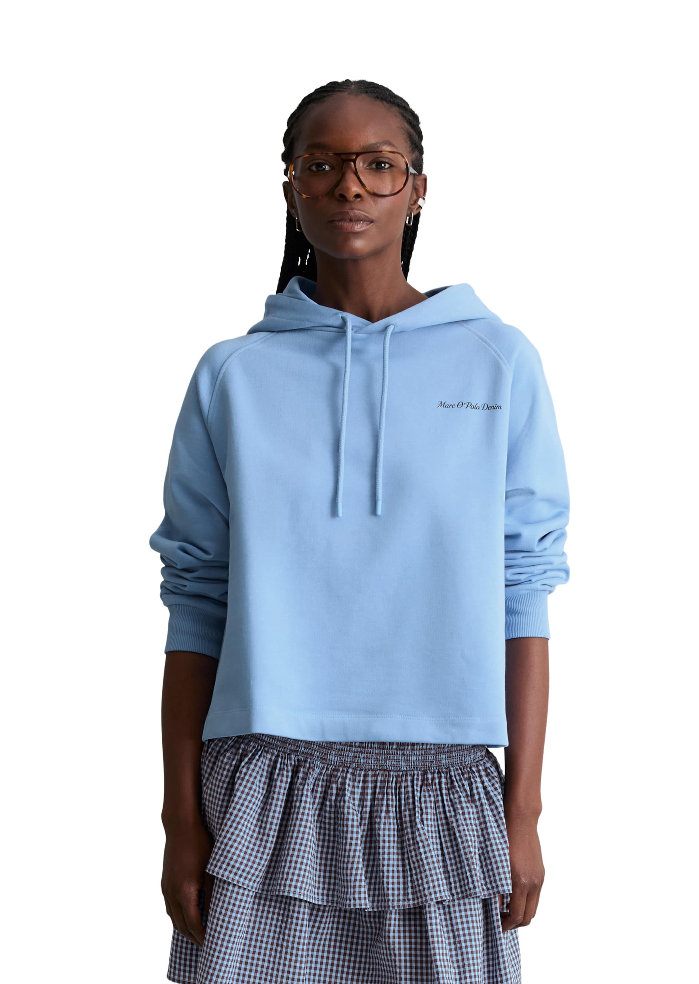 Marc O'Polo DENIM Sweatshirt in Blue: front