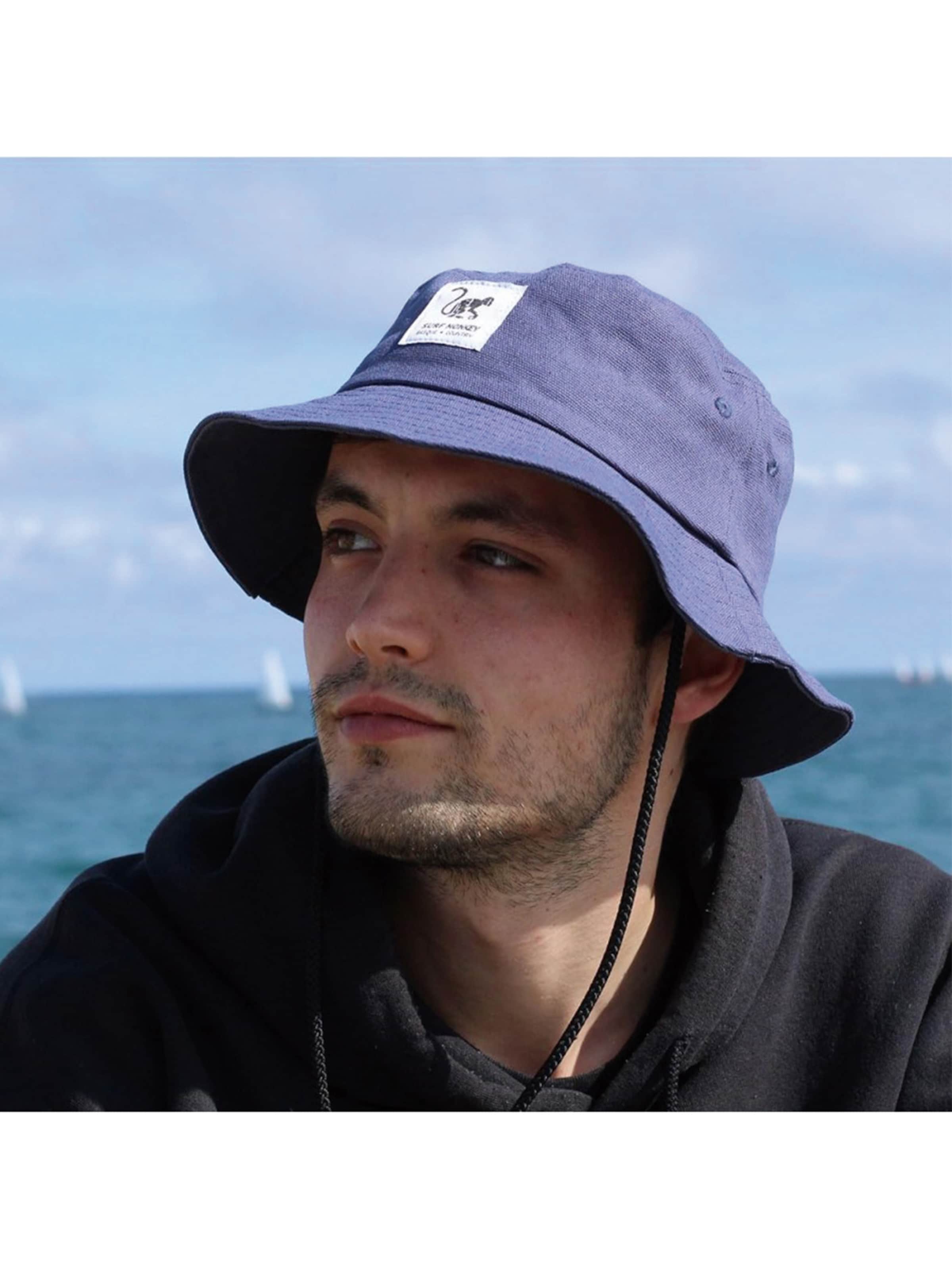 Surf Monkey - Sombrero deportivo en azul