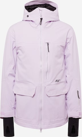 FW Between-Seasons Parka 'CATALYST' in Purple: front