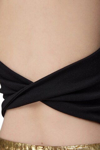 No Matter What Top in Zwart