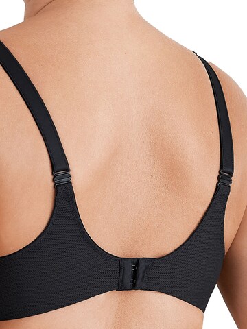 FELINA T-shirt Bra 'Divine Vision' in Black