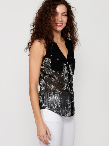 KOROSHI - Blusa em preto