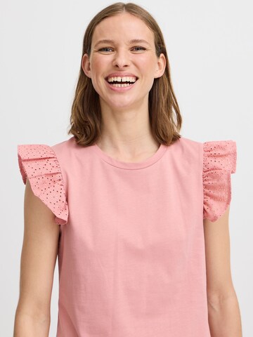 T-shirt 'Rika' b.young en rose
