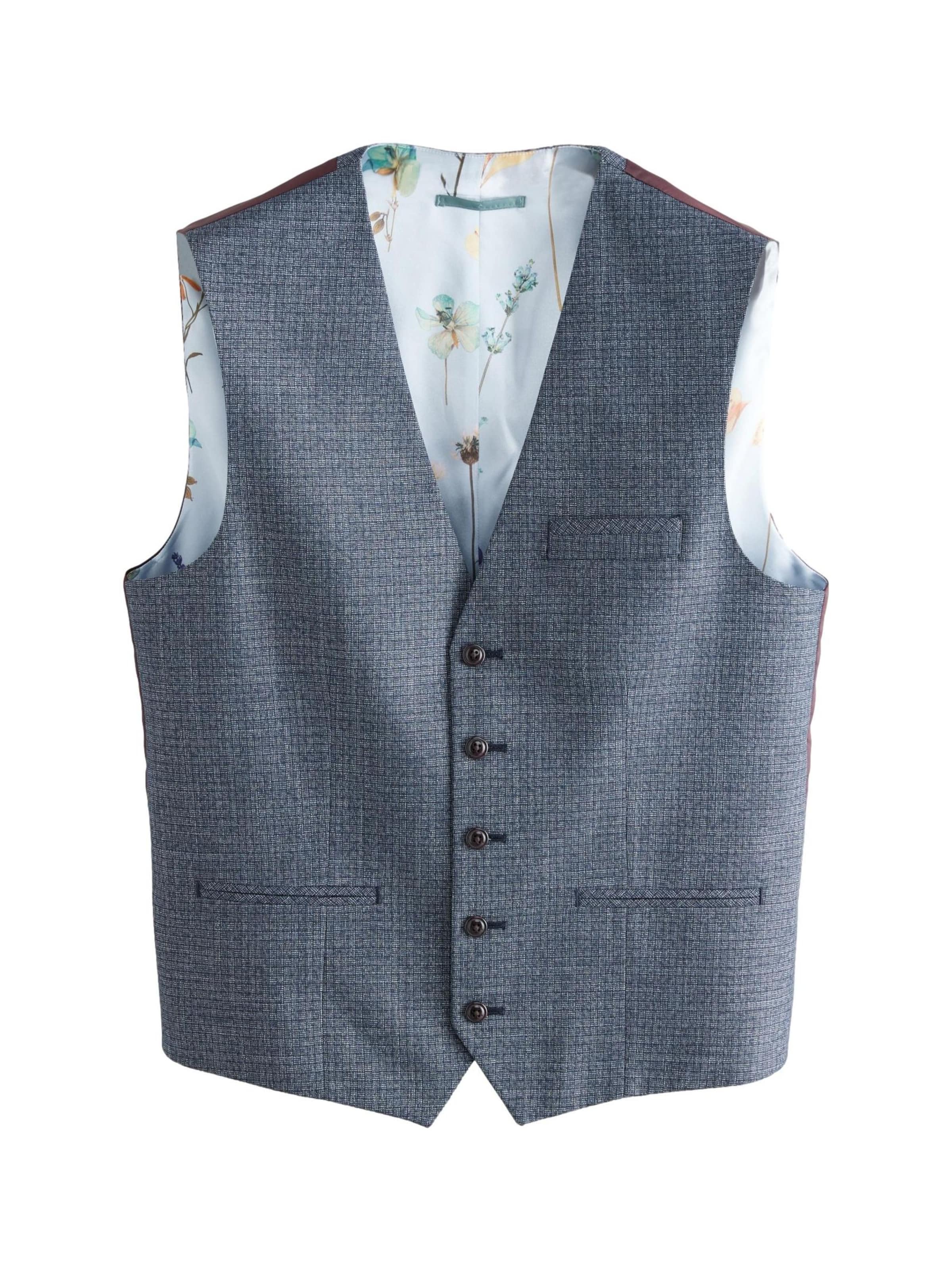 Gilet de costume Next en bleu : devant