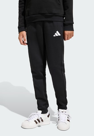 ADIDAS PERFORMANCE Tapered Sports trousers 'Entrada26' in Black: front