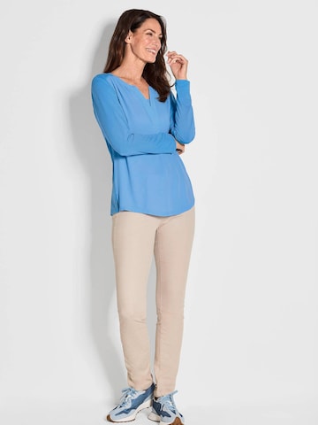 Goldner Blouse in Blauw