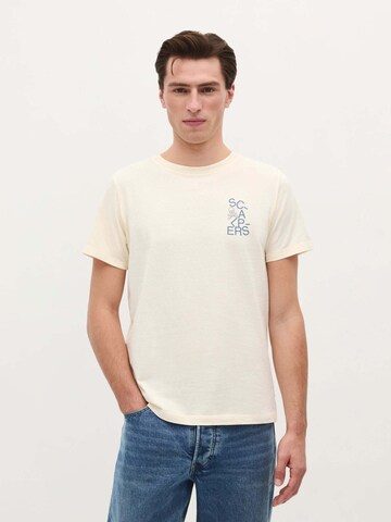 Scalpers Shirt 'Sound' in Beige