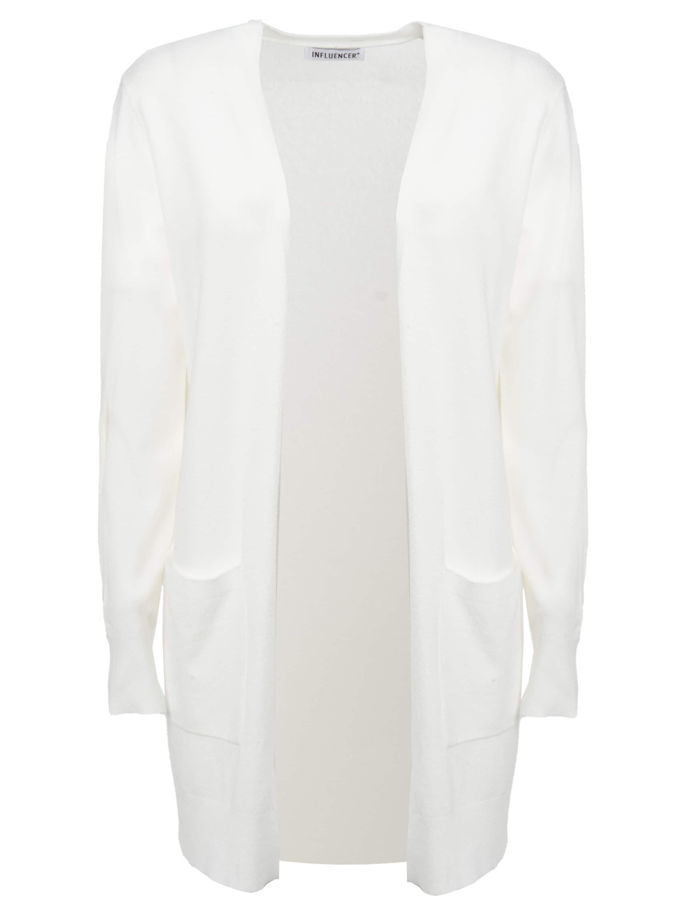 Giacchetta di Influencer in bianco: frontale