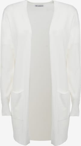 Influencer Вязаная кофта в Белый: спереди