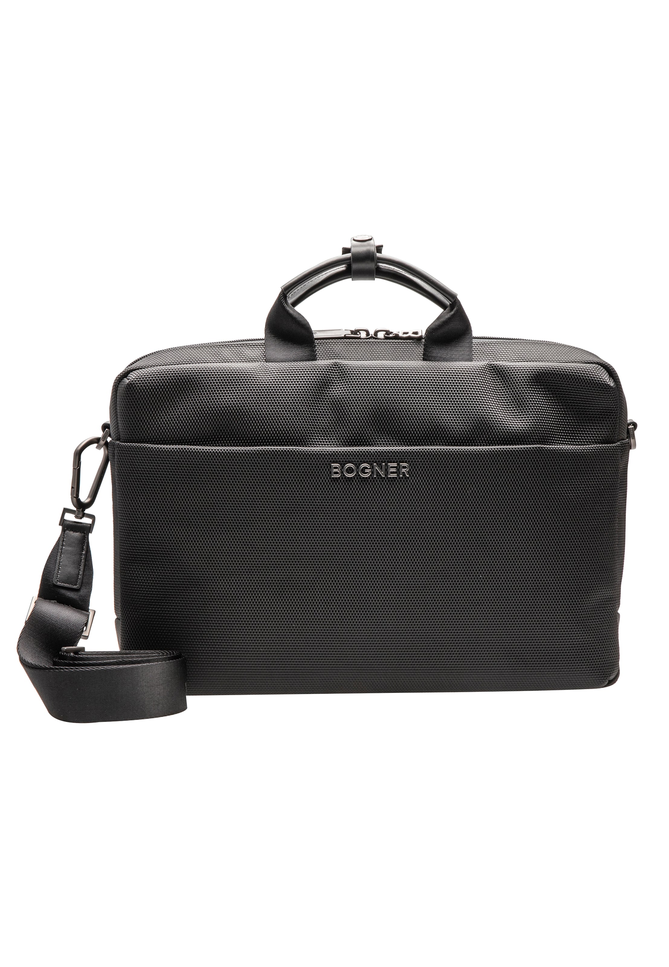 Borsa portadocumenti 'Keystone Mattis' di BOGNER in nero: frontale