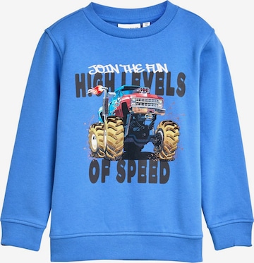 TOM TAILOR Sweatshirt in Blauw: voorkant