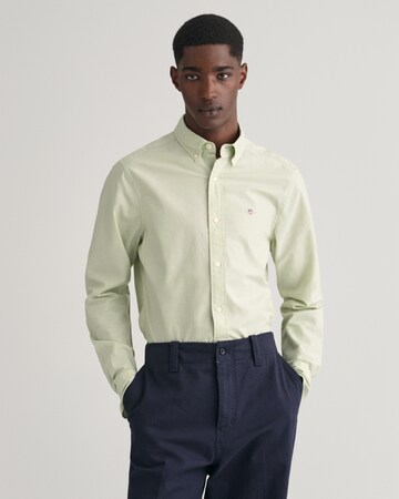 GANT Button Up Shirt in Green: front