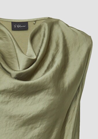 s.Oliver BLACK LABEL Bluse in Grün