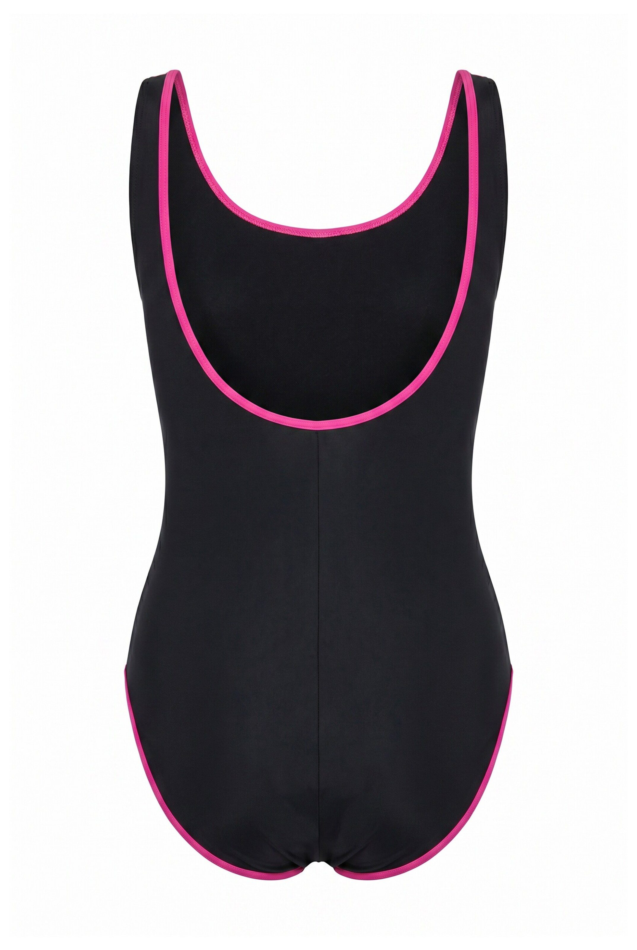 Ulla Popken Classic Swimsuit in Pink
