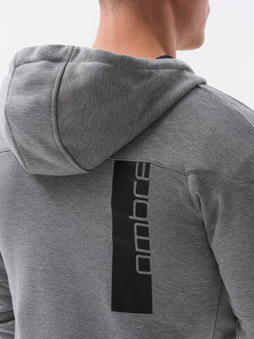 Ombre Sweatvest 'B1076' in Grijs