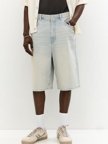 Baggy Jeans di Pull&Bear in blu: frontale