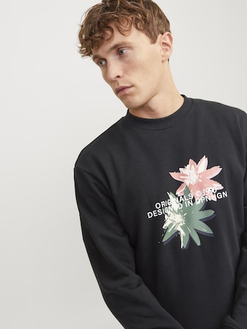 JACK & JONES Sweatshirt 'TAMPA' in Zwart