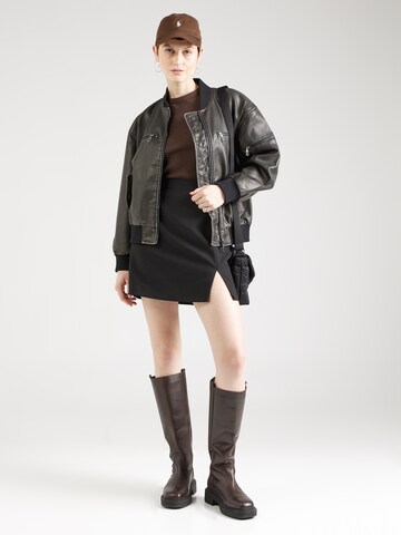 A-VIEW - Falda 'Annali' en negro