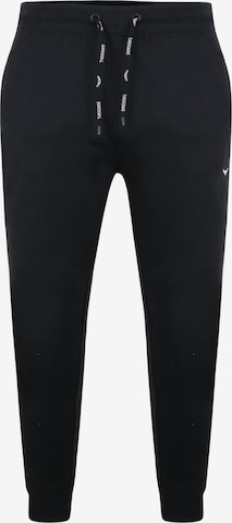 Effilé Pantalon 'Obie' Threadbare en noir : devant