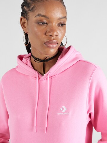 CONVERSE - Sudadera en rosa