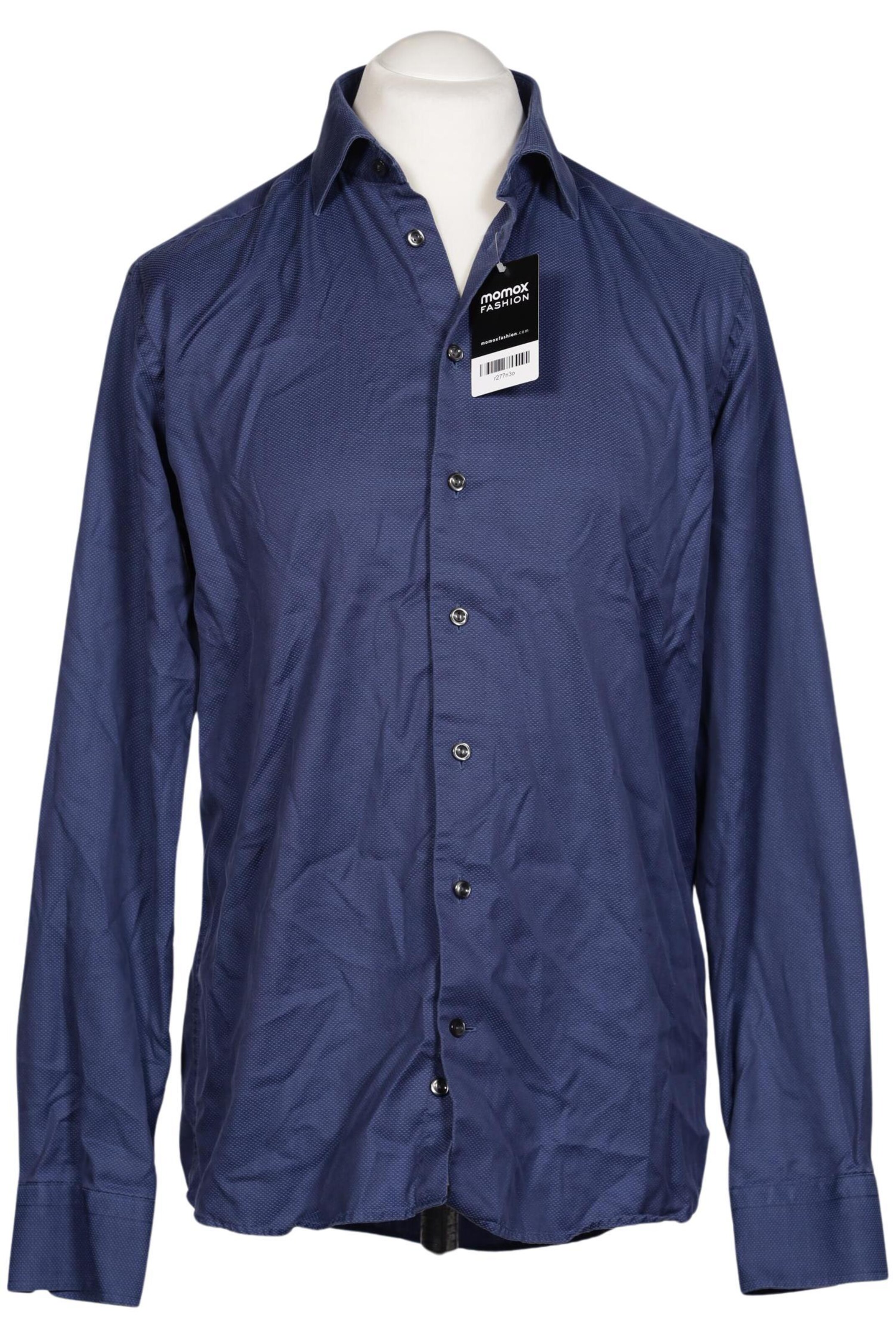 ETON Button Up Shirt in L in Blue: front