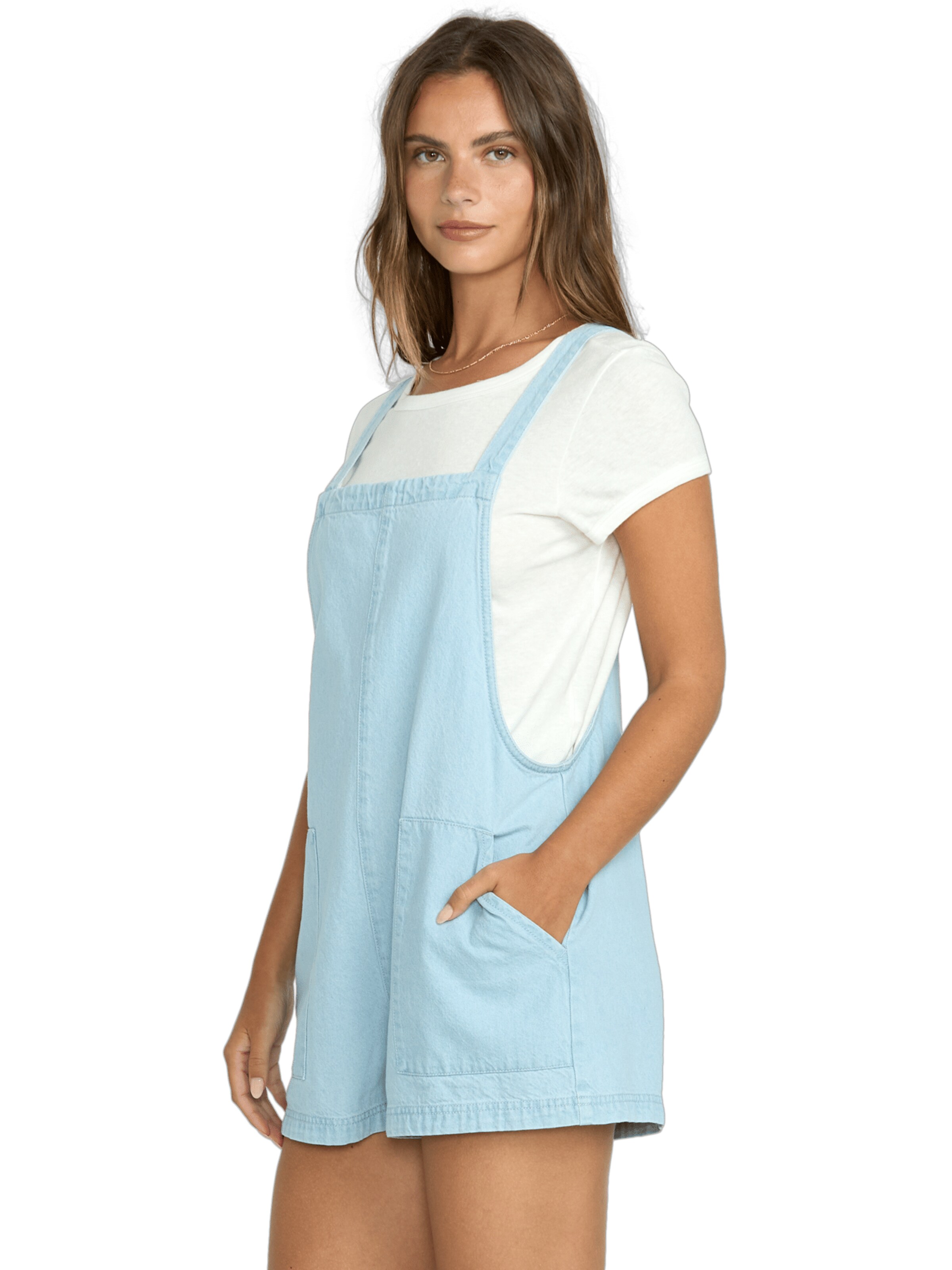 BILLABONG Regular Jean Overalls 'Beach Crush' in Blue