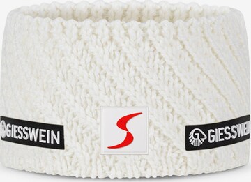 GIESSWEIN Headband 'Zugspitze' in White: front