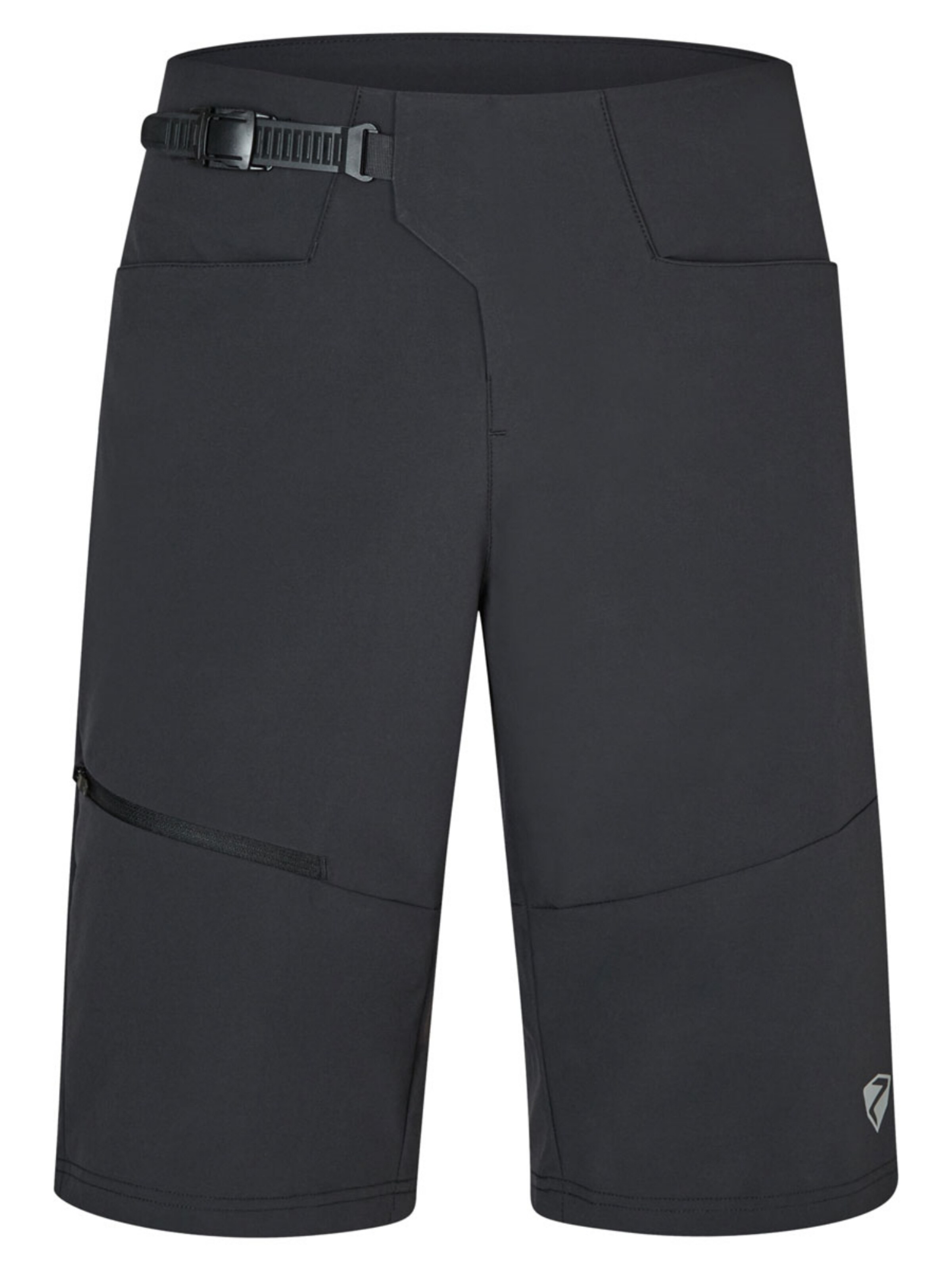 regular Pantaloni sportivi 'Nuwe X' di ZIENER in nero: frontale