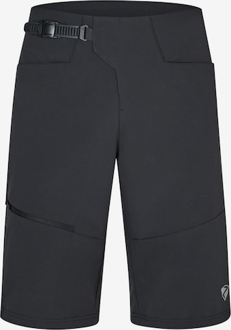 Regular Pantalon de sport 'Nuwe X' ZIENER en noir : devant