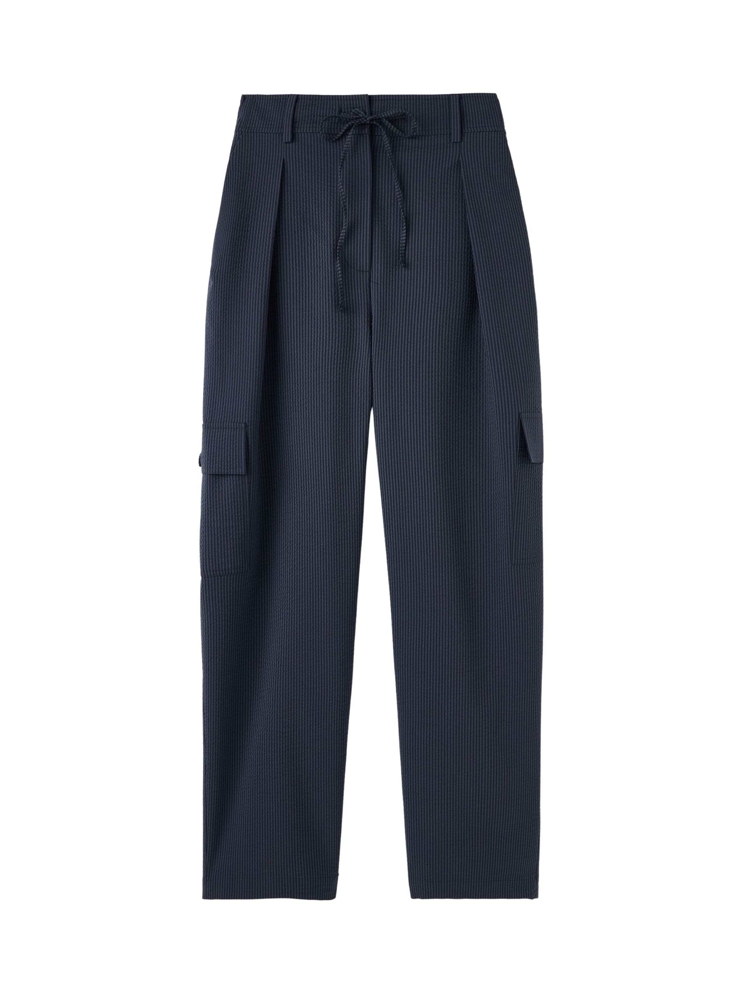 Regular Pantalon à pince adl en bleu : devant