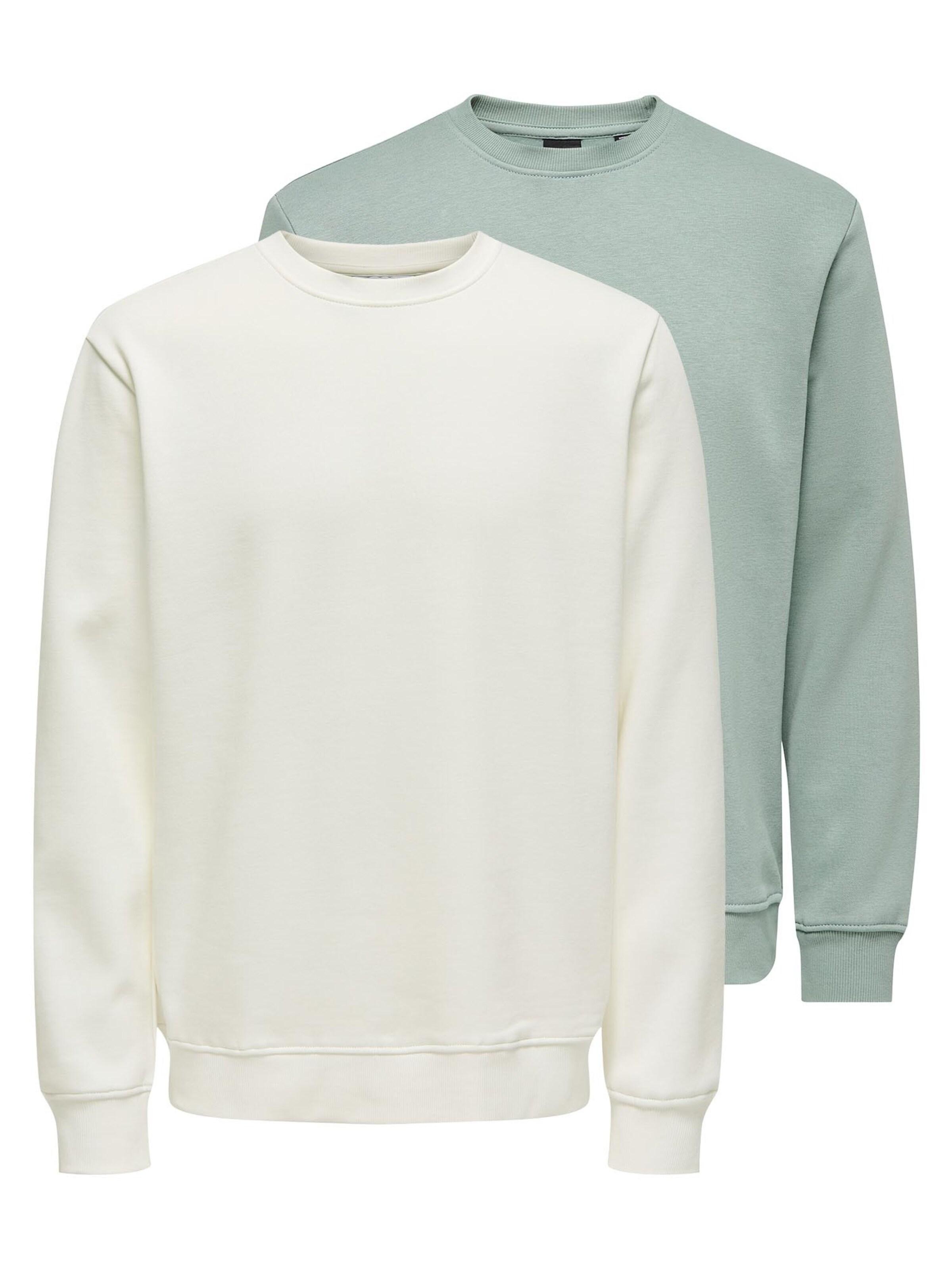 Only & Sons Sweatshirt 'Connor'‌‌‌‌ in jade, Produktansicht