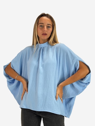 Chemisier Elara en bleu