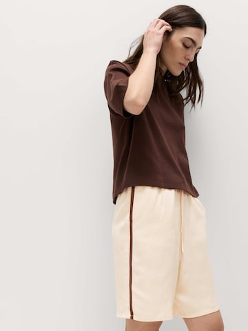 Marks & Spencer Loosefit Hose in Beige