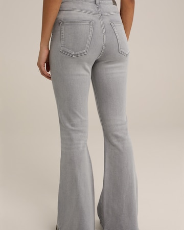 WE Fashion Flared Jeans in Grey