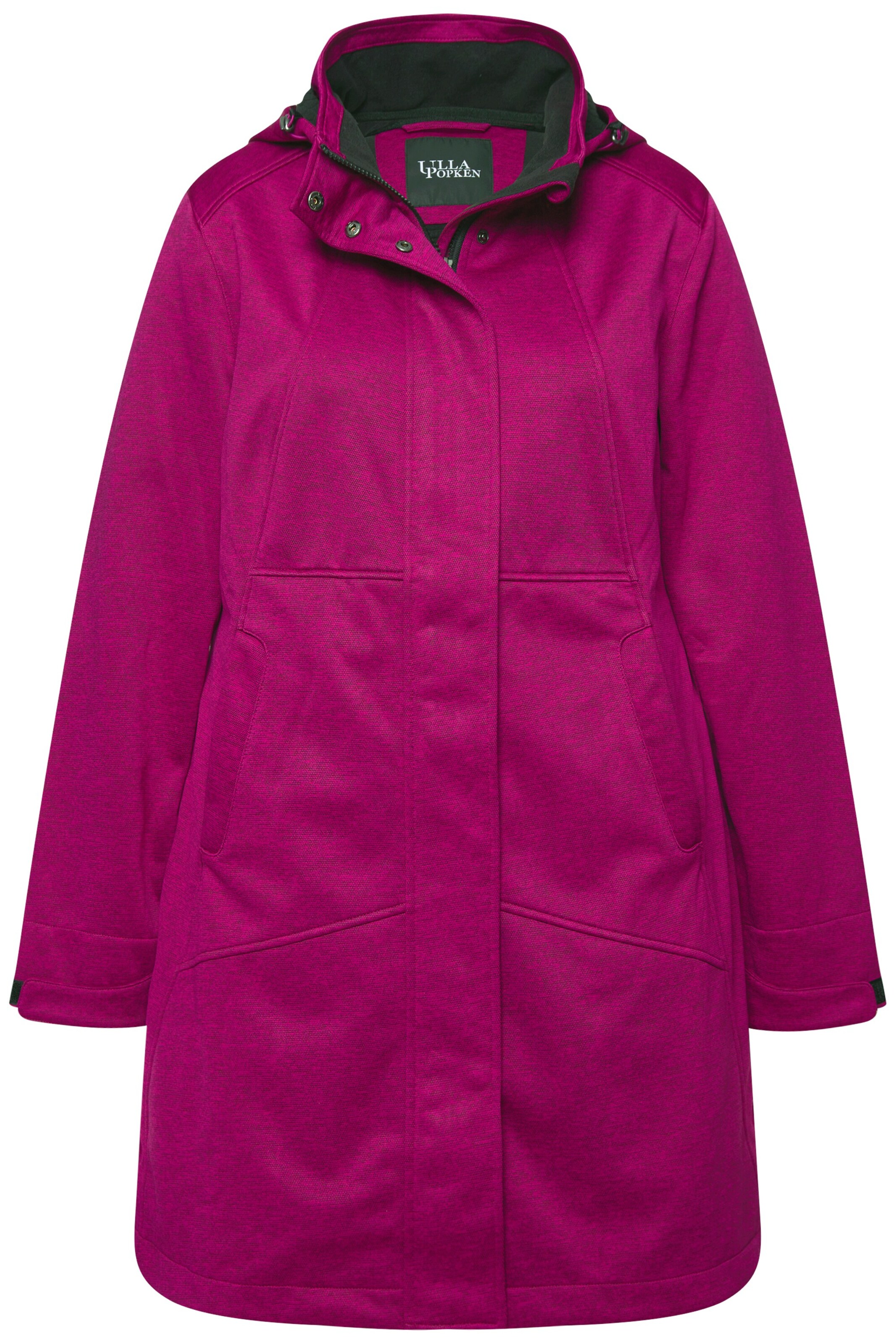 Ulla Popken Performance Jacket in Purple: front