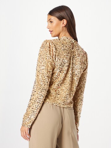 PIECES Bluse 'KAM' in Gold