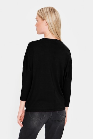 SAINT TROPEZ Sweater 'Mila' in Black